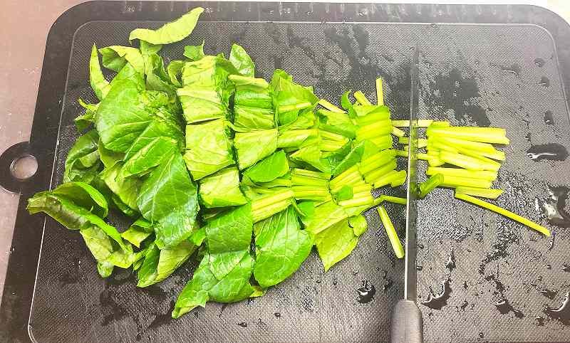 小松菜カット