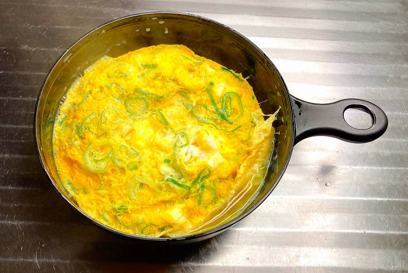 １分加熱後、柚子こしょう風味の玉子焼きアイキャッチ