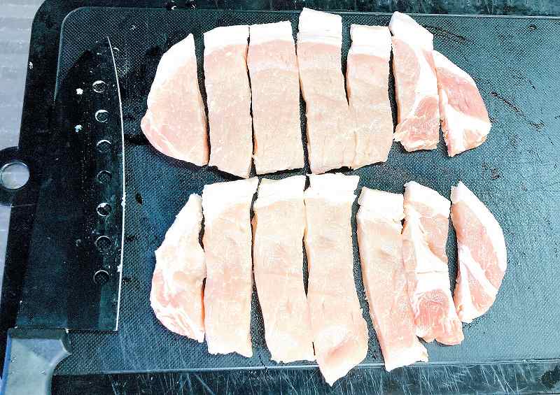 豚肉カット