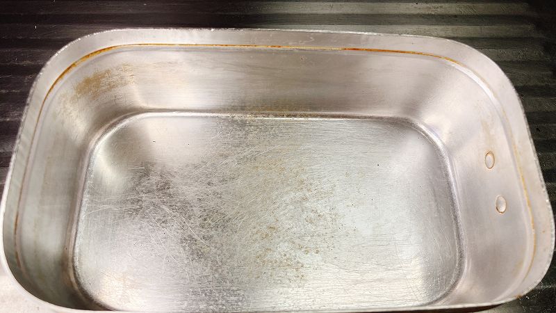 トランギアを擦った後