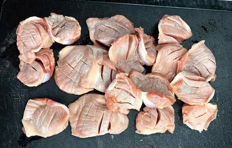 切れ込みいれる