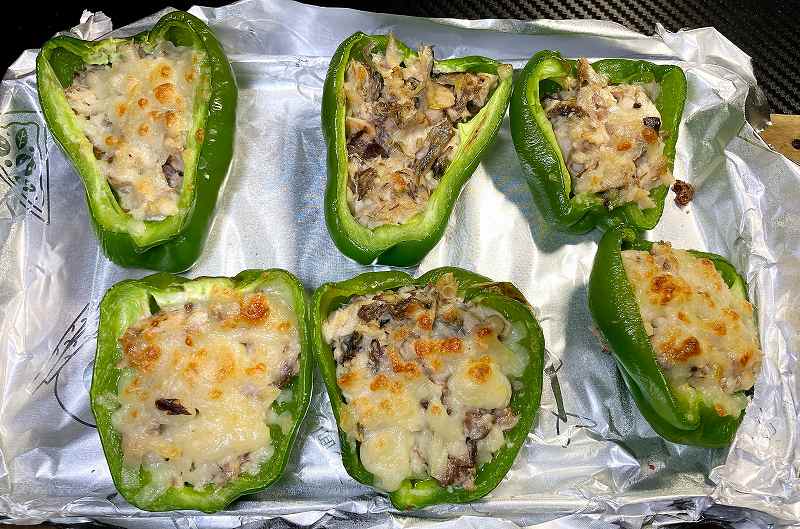 実食2、さあのピーマン詰めアイキャッチ