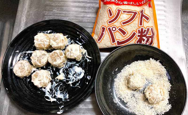 パン粉を付ける