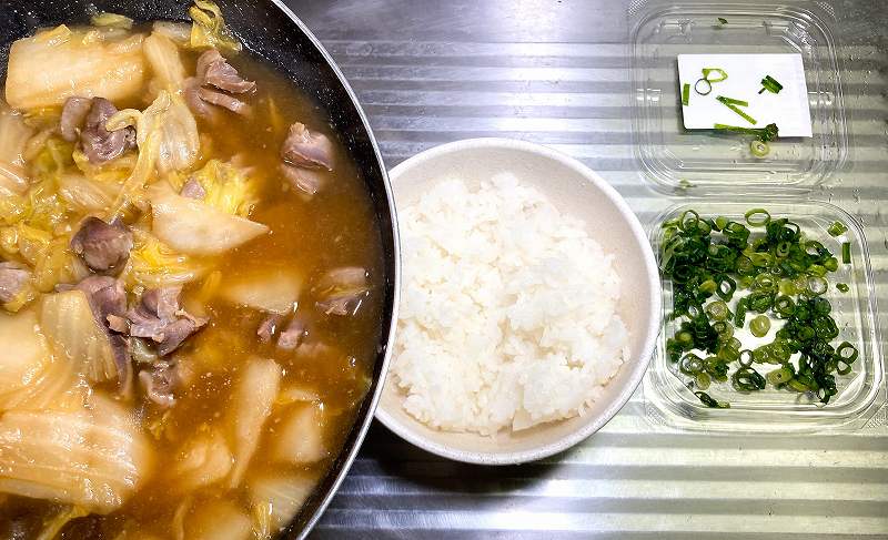 ご飯に掛ける