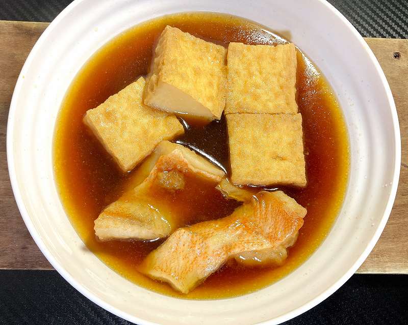 実食2、赤魚の煮付けアイキャッチ