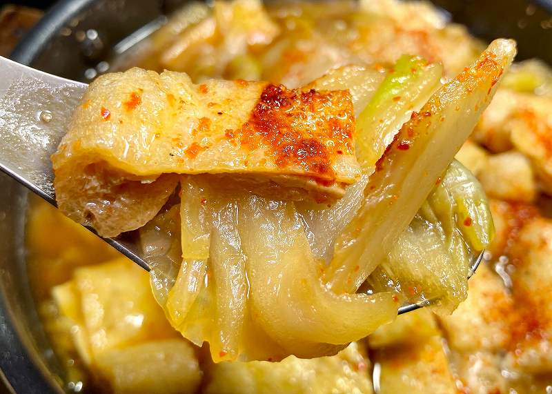 油揚げと白菜の煮物２