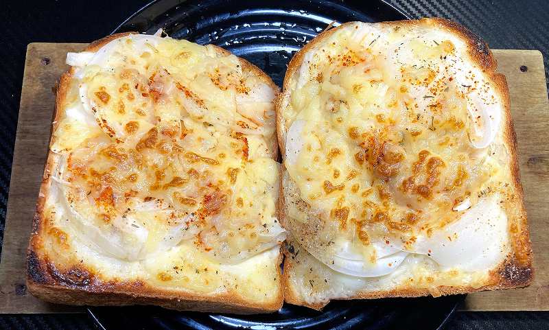 実食2、新玉ねぎのトーストアイキャッチ