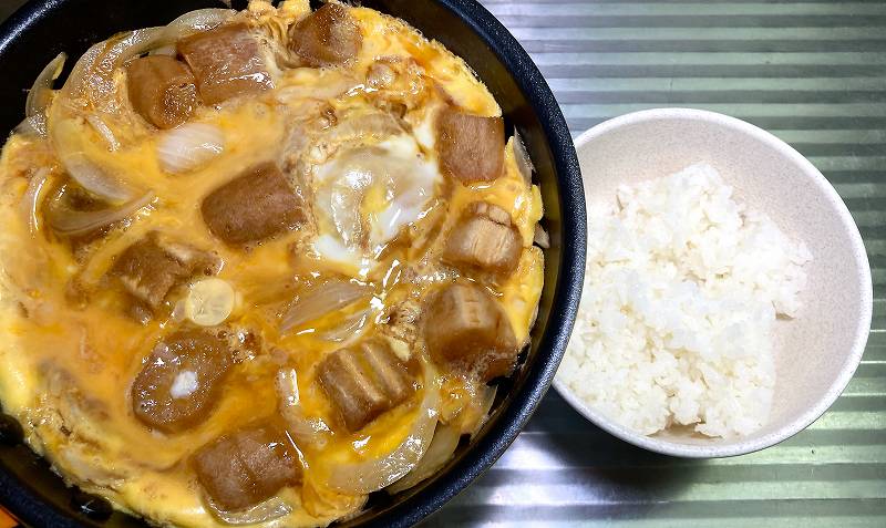 ご飯にオン