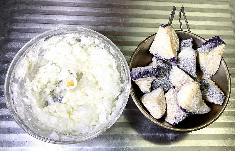 玉ねぎカット
