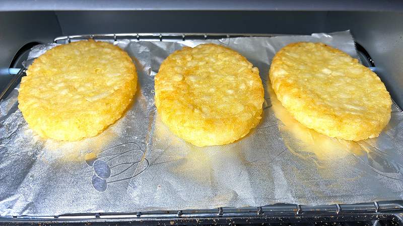 トースターで焼く2