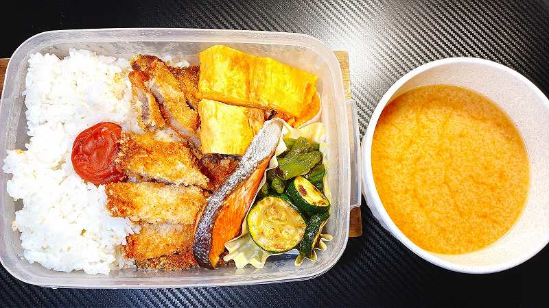 貰った弁当